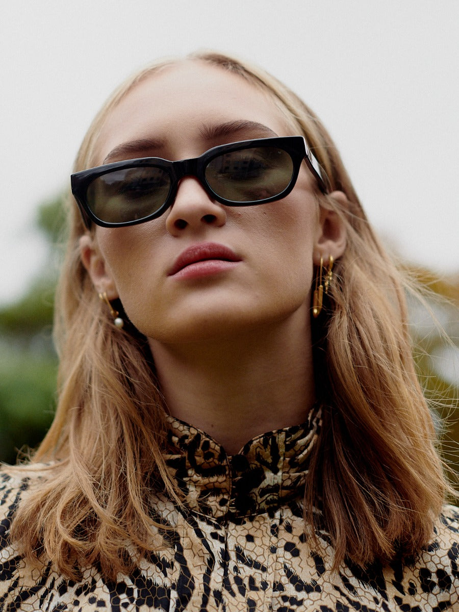 A. Kjærbede Bror solbriller - sort - Bahne